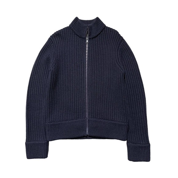 Knitted Double Zip Sweater - Picture 1 of 3